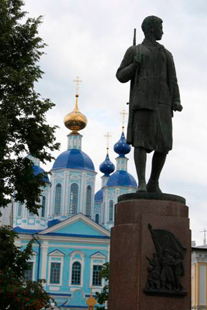 Памятник Зое Космодемьянской, Тамбов